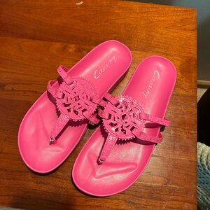 Circus by Sam Edelman Pink Floral Sandals